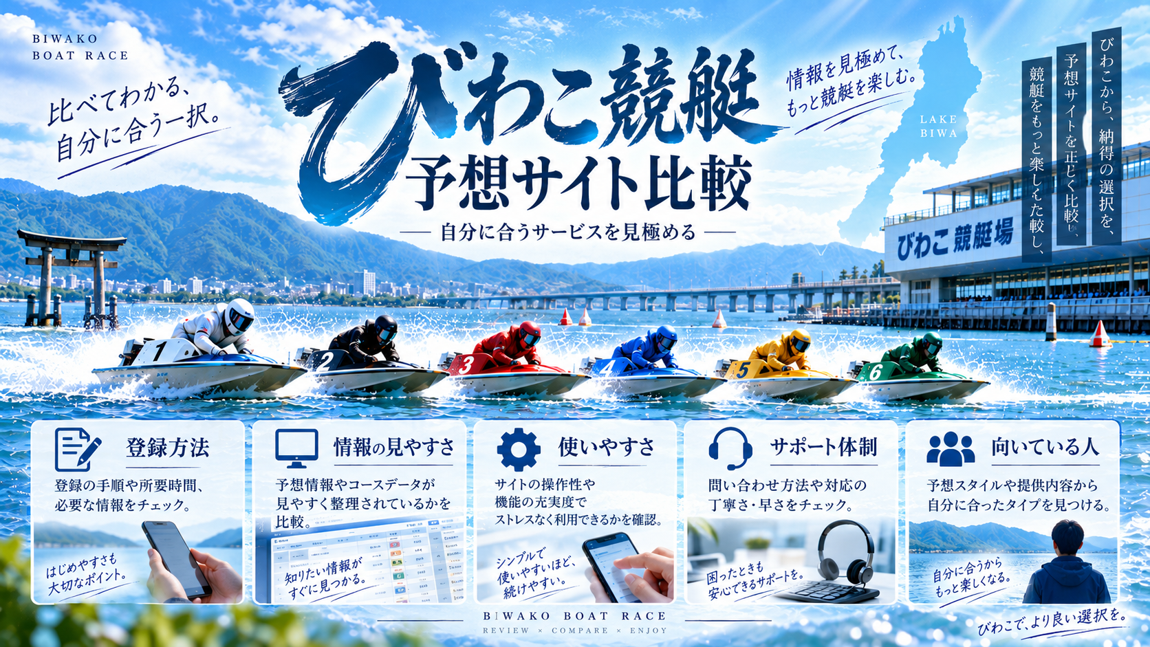 びわこ競艇予想サイト比較の画像